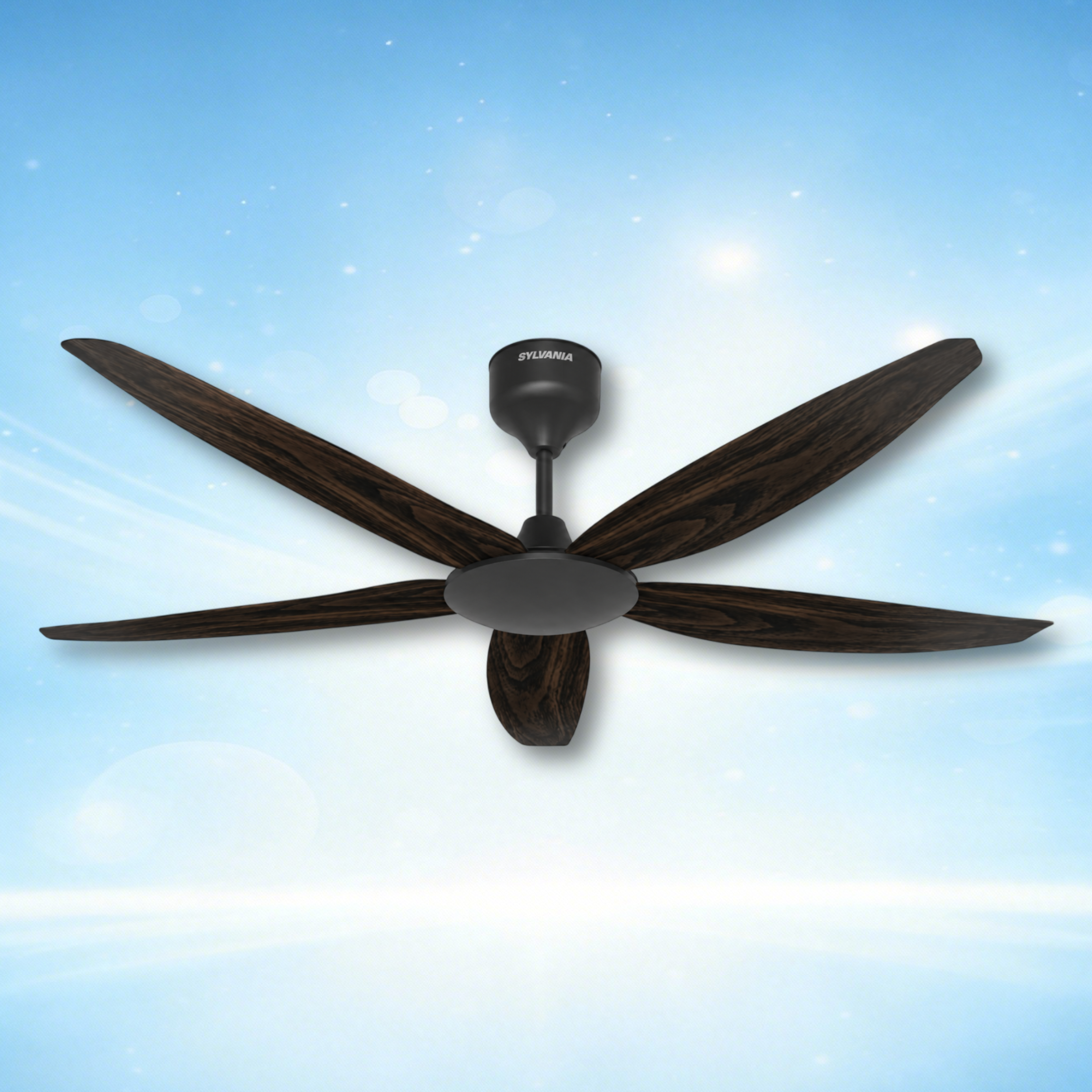 Ceiling Fan 077 SYL Walnut 56