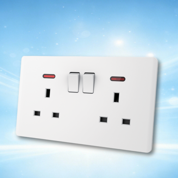 Sylvania 2G 13A Socket With Neon